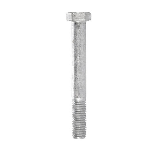 HILLMAN 1/2 in. D X 4 in. L Hot Dipped Galvanized Steel Hex Bolt 25 pk