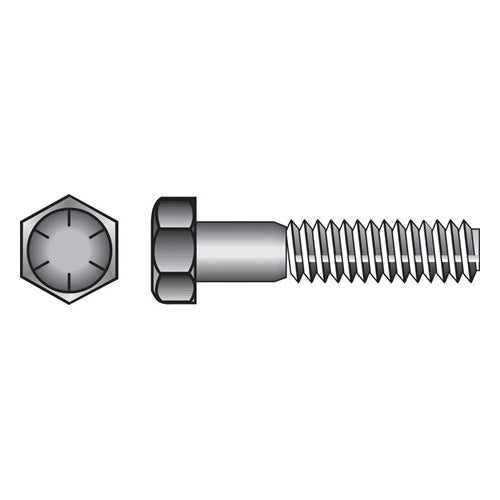 HILLMAN 1/2 in. D X 6 in. L Heat Treated Steel Hex Head Cap Screw 25 pk — Model 220265