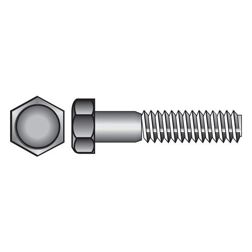 HILLMAN 1/2 in. D X 6 in. L Hot Dipped Galvanized Steel Hex Bolt 25 pk