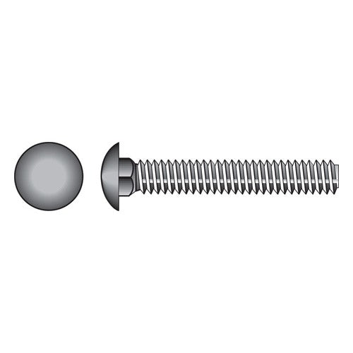 HILLMAN 1/2 in. X 3 in. L Hot Dipped Galvanized Steel Carriage Bolt 50 pk