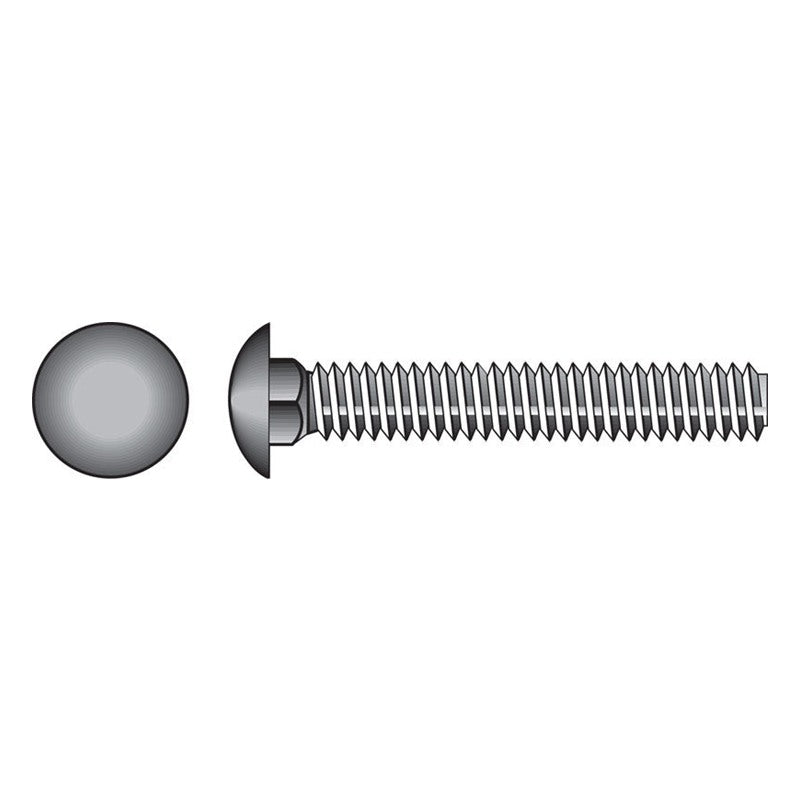 HILLMAN 1/2 in. X 3 in. L Zinc-Plated Steel Carriage Bolt 50 pk