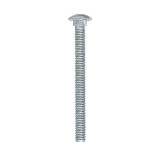 HILLMAN 1/2 in. X 5-1/2 in. L Hot Dipped Galvanized Steel Carriage Bolt 25 pk