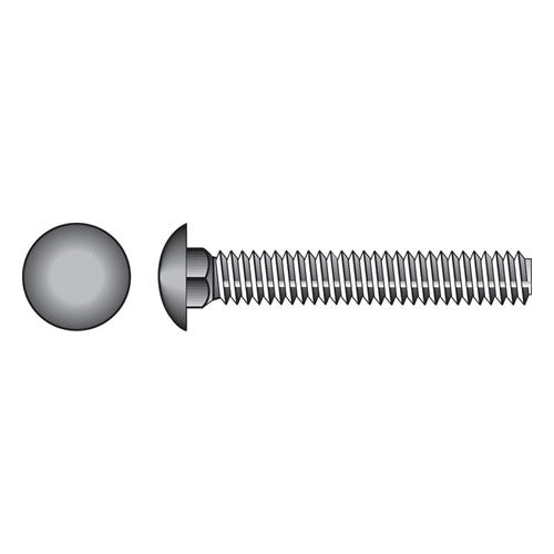 HILLMAN 1/2 in. X 6 in. L Hot Dipped Galvanized Steel Carriage Bolt 25 pk