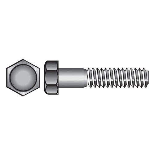 HILLMAN 1/4-20 in. D X 3/4 in. L Stainless Steel Hex Head Cap Screw 100 pk