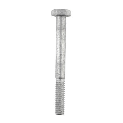 HILLMAN 1/4 in. D X 2-1/2 in. L Hot Dipped Galvanized Steel Hex Bolt 100 pk