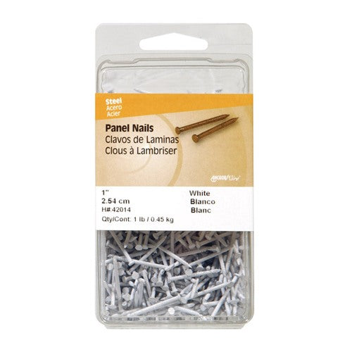 HILLMAN 1-5/8 in. Panel Carbon Steel Nail Flat Head
