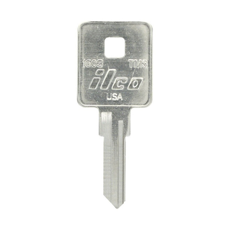 HILLMAN 1603 TM-3 TRI-MARK House/Office Universal Key Blank Single Silver