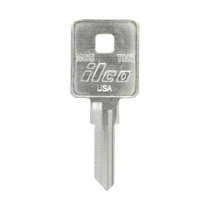 HILLMAN 1603 TM-3 TRI-MARK House/Office Universal Key Blank Single Silver