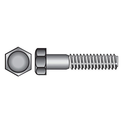 HILLMAN 3/4 in. D X 6 in. L Zinc Plated Steel Hex Bolt 20 pk