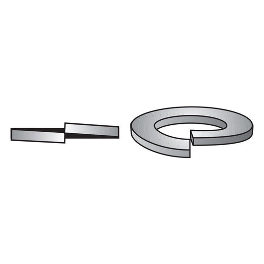 HILLMAN 3/4 in. D Yellow Dichromate Steel Split Lock Washer 20 pk