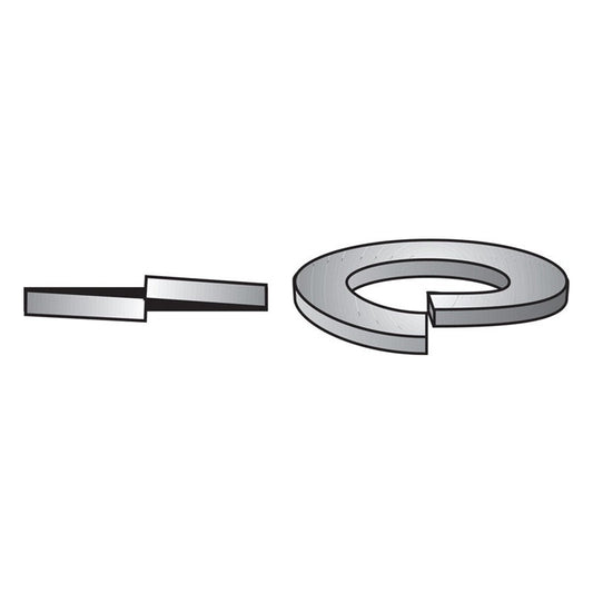 HILLMAN 3/8 in. D Stainless Steel Split Lock Washer 100 pk