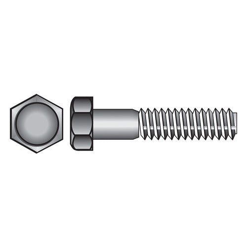 HILLMAN 3/8 in. D X 4-1/2 in. L Hot Dipped Galvanized Steel Hex Bolt 50 pk