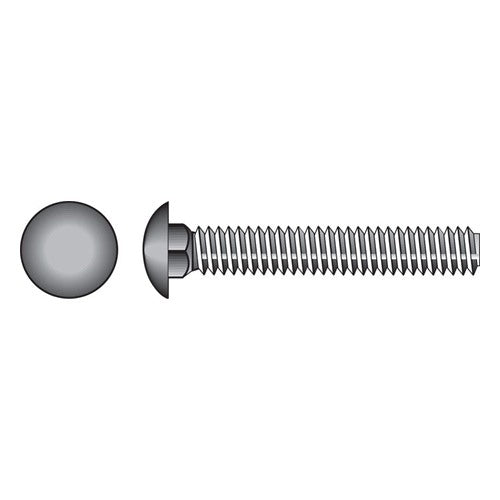 HILLMAN 3/8 in. X 3 in. L Zinc-Plated Steel Carriage Bolt 1 pk