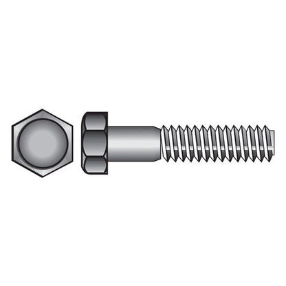 HILLMAN 5/16-18 in. D X 1-1/2 in. L Stainless Steel Hex Head Cap Screw 100 pk