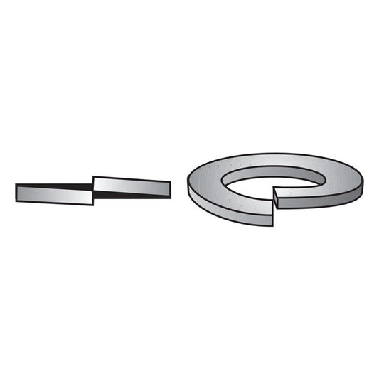 HILLMAN 5/16 in. D Stainless Steel Split Lock Washer 100 pk
