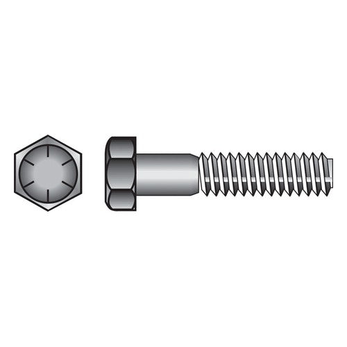 HILLMAN 5/16 in. D X 4 in. L Heat Treated Steel Hex Head Cap Screw 50 pk — Model 220098