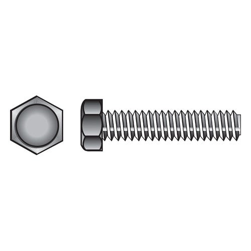 HILLMAN 5/16 in. D X 6 in. L Zinc Plated Steel Hex Tap Bolt 50 pk