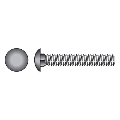 HILLMAN 5/16 in. X 5-1/2 in. L Hot Dipped Galvanized Steel Carriage Bolt 50 pk