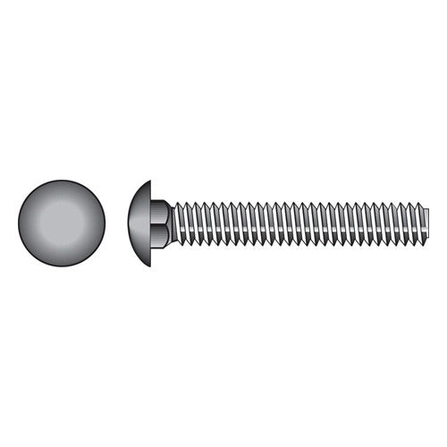 HILLMAN 5/16 in. X 6 in. L Hot Dipped Galvanized Steel Carriage Bolt 50 pk