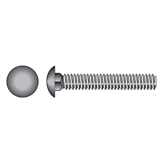 HILLMAN 5/16 in. X 7 in. L Zinc-Plated Steel Carriage Bolt 1 pk