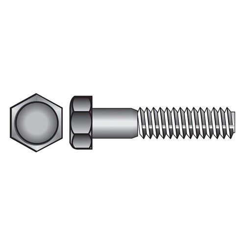 HILLMAN 5/8 in. D X 8 in. L Hot Dipped Galvanized Steel Hex Bolt 25 pk