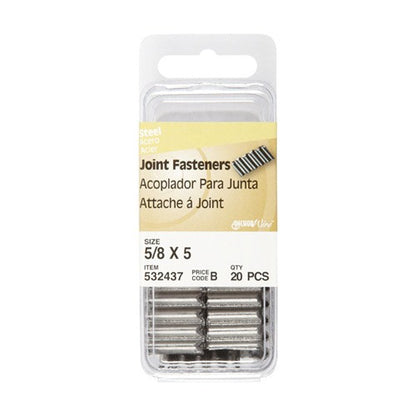HILLMAN 5/8 in. Joint Galvanized Steel Joint Fastener Joint Head