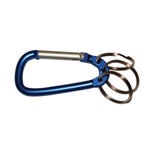 HILLMAN Aluminum Silver Multi Ring Carabiner