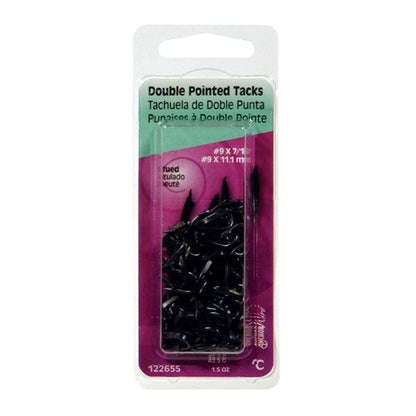 HILLMAN Anchor Wire No. 5 X 7/16 in. W X 3/8 in. L Blue Steel Double Point Tack Staple 5 Ga. 1 pk 1