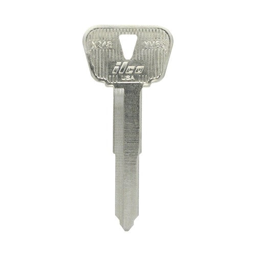 HILLMAN Automotive Key Blank Double For Yamaha Black/Silver