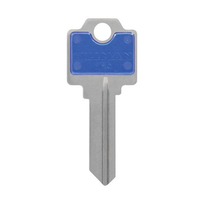 HILLMAN ColorPlus House/Office Key Blank Single Blue