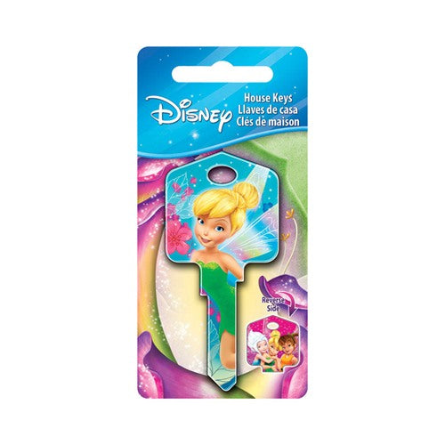 HILLMAN Disney Fairy House Key Blank 66/97 Single For Kwikset and Titan Locks Multicolored — Model 87634