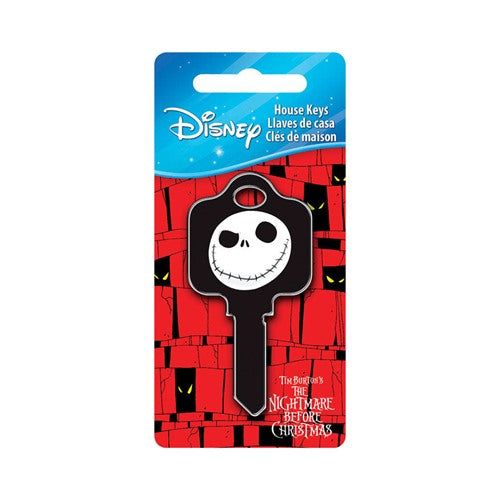 HILLMAN Disney Nightmare Before Christmas House Key Blank 68 Single For Schlage Locks Black
