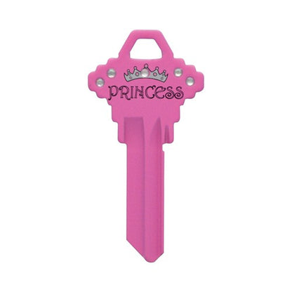 HILLMAN DIVA Princess House/Office Universal Key Blank Single Pink
