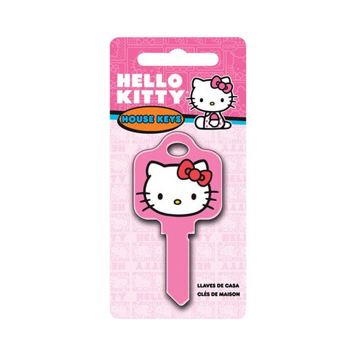 HILLMAN Hello Kitty House/Office Key Blank 68 Single For Schlage Locks Pink
