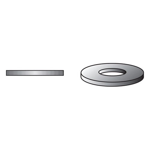 HILLMAN Hot Dipped Galvanized Steel 5/16 in. USS Flat Washer 100 pk