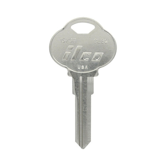 HILLMAN KeyKrafter Automotive Key Blank 189 Double For Club Steering Wheel Silver