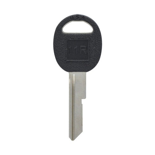 HILLMAN KeyKrafter Automotive Key Blank Single For Buick Black/Silver