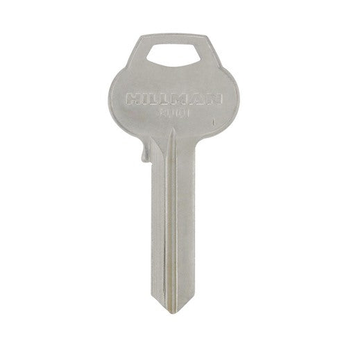 HILLMAN KeyKrafter Universal House/Office Key Blank 192 Single For Corbin-Russwin Locks Silver