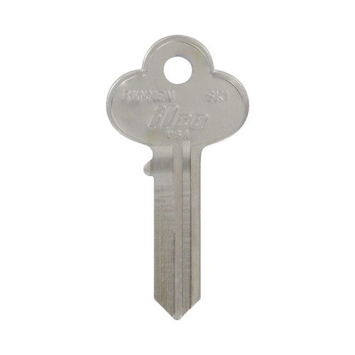 HILLMAN KeyKrafter Universal House/Office Key Blank 269 Single For Independent Locks Silver