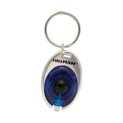 Hillman Metal Assorted Decorative Key Ring LED Light