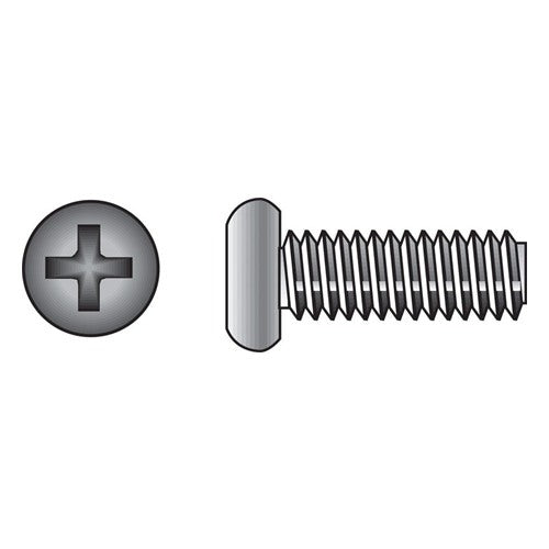 HILLMAN No. 1/4-20 in. X 2 in. L Phillips Flat Head Stainless Steel Machine Screws 100 pk