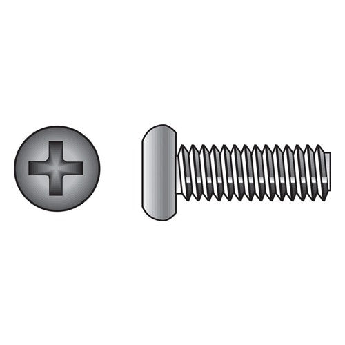 HILLMAN No. 10-32 Ga. X 1-1/2 in. L Phillips Flat Head Stainless Steel Machine Screws 100 pk