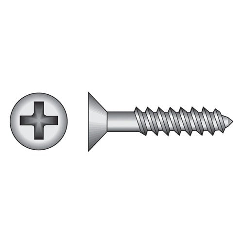 HILLMAN No. 10 X 1-1/2 in. L Phillips Black Phosphate Twin Thread Cabinet Screws 1 pk