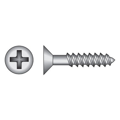 HILLMAN No. 10 X 2 in. L Phillips Black Phosphate Twin Thread Cabinet Screws 1 pk