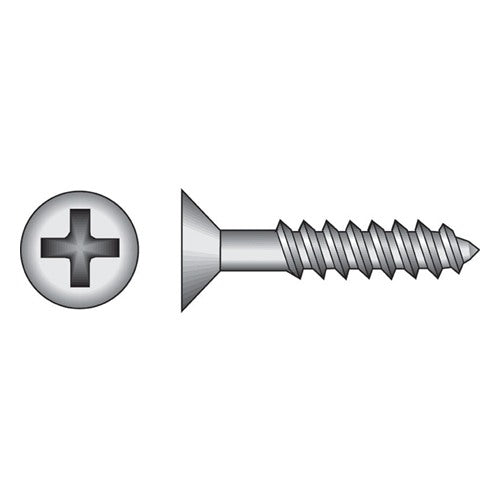 HILLMAN No. 6 X 1-1/2 in. L Phillips Black Phosphate Twin Thread Cabinet Screws 1 pk