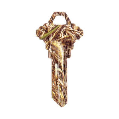 HILLMAN RealTree Brown House/Office Universal Key Blank Single Brown