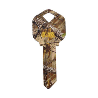 HILLMAN RealTree Green House/Office Universal Key Blank Single Green