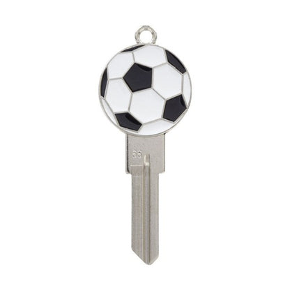 HILLMAN Soccer 3D Keys House/Padlock Universal Key Blank Single For Universal