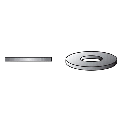 HILLMAN Stainless Steel 1/2 in. Flat Washer 50 pk