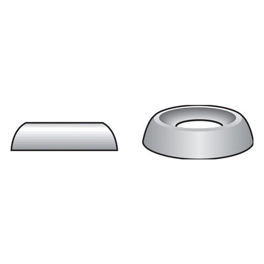 HILLMAN Stainless Steel .138 in. Countersunk Finish Washer 100 pk